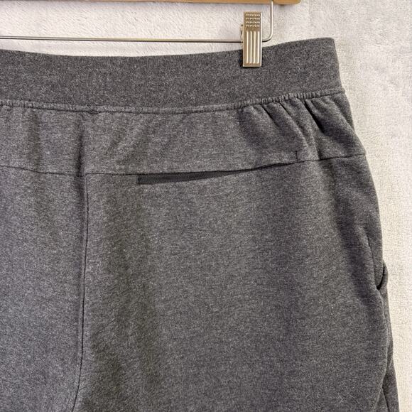 Lululemon City Sweat Shorts Men's XL Dark Grey Heather 9.5 Inseam Gym Workout - Picture 6 of 13